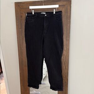 Women's Abercrombie & Fitch “The 90s Straight Ultra High Rise” Curve Love Jean